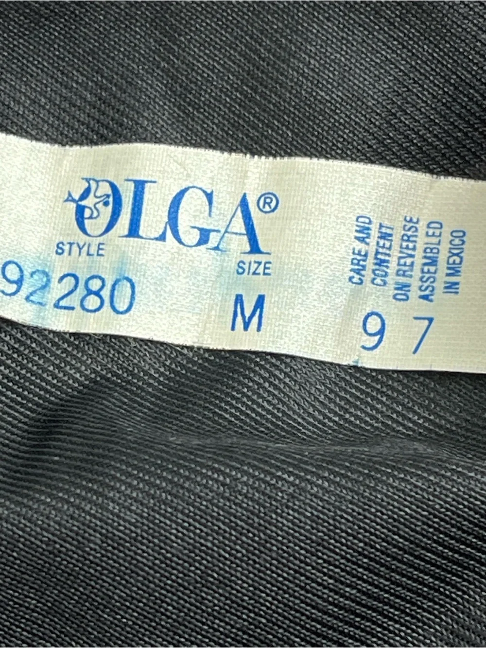 Olga Black Lace-Trim Long Nightgown dress - Picture 3 of 4